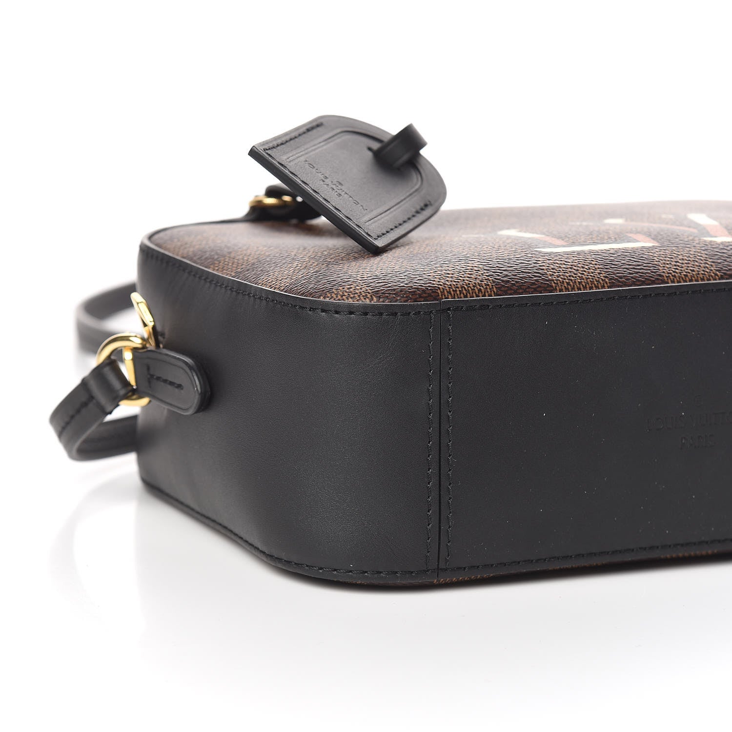 Louis Vuitton Damier Ebene Santa Monica Black 5 of 10