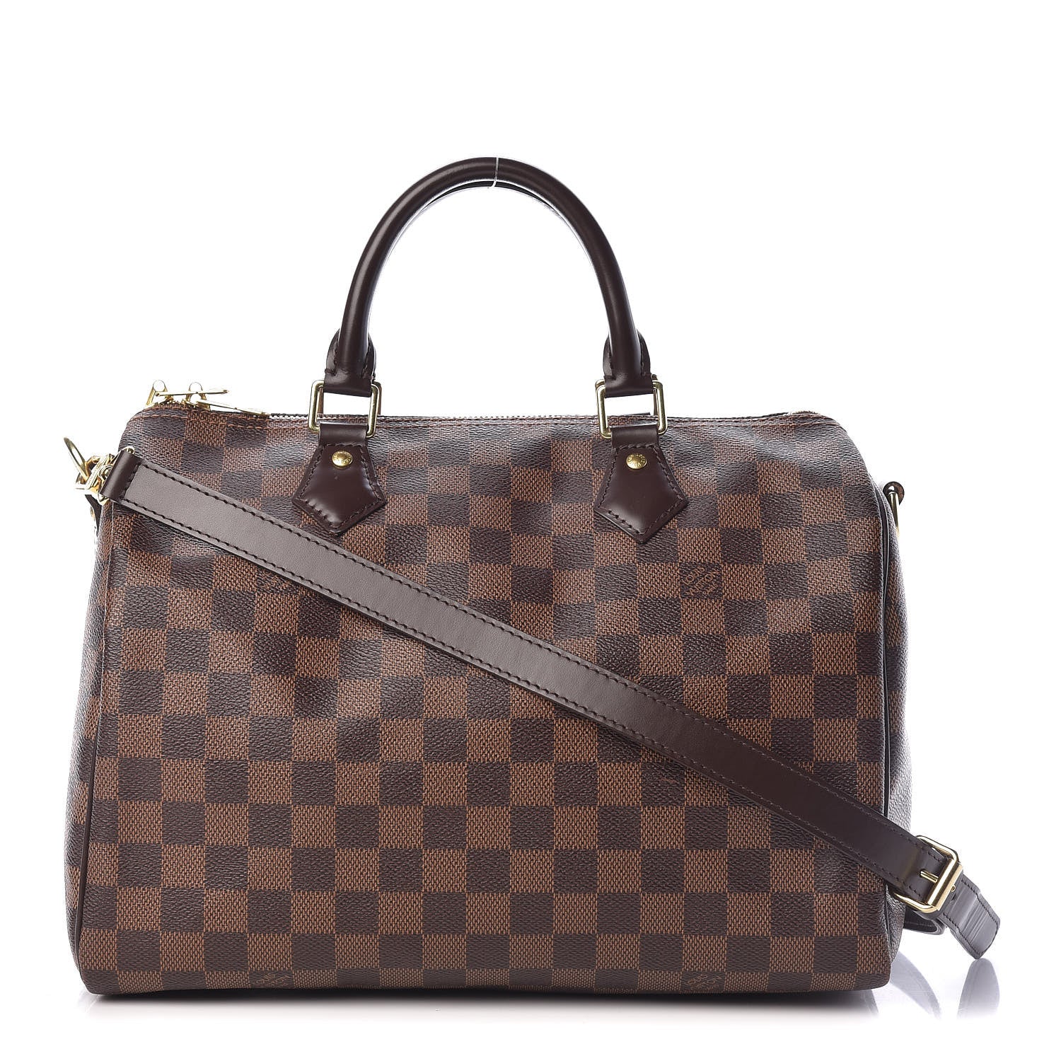 Louis Vuitton Damier Ebene Speedy Bandouliere 30 1 of 15