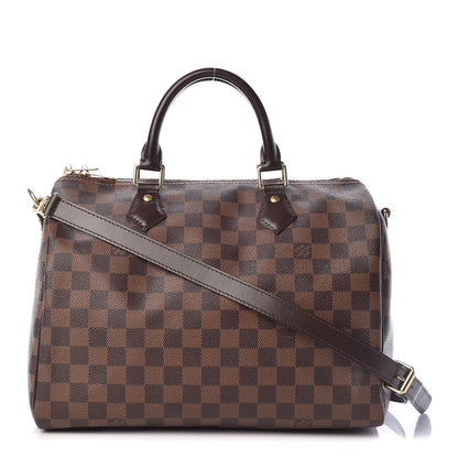 Louis Vuitton Damier Ebene Speedy Bandouliere 30 1 of 15