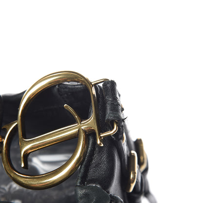 Christian Dior Lambskin Medium Libertine Hobo Black 14 of 14