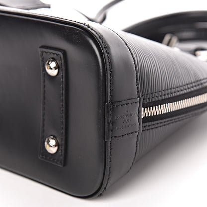 Louis Vuitton Epi Alma BB Black 10 of 11