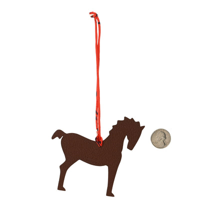 Hermes Togo Chevre Mysore Petit H Horse Bag Charm 2 of 4