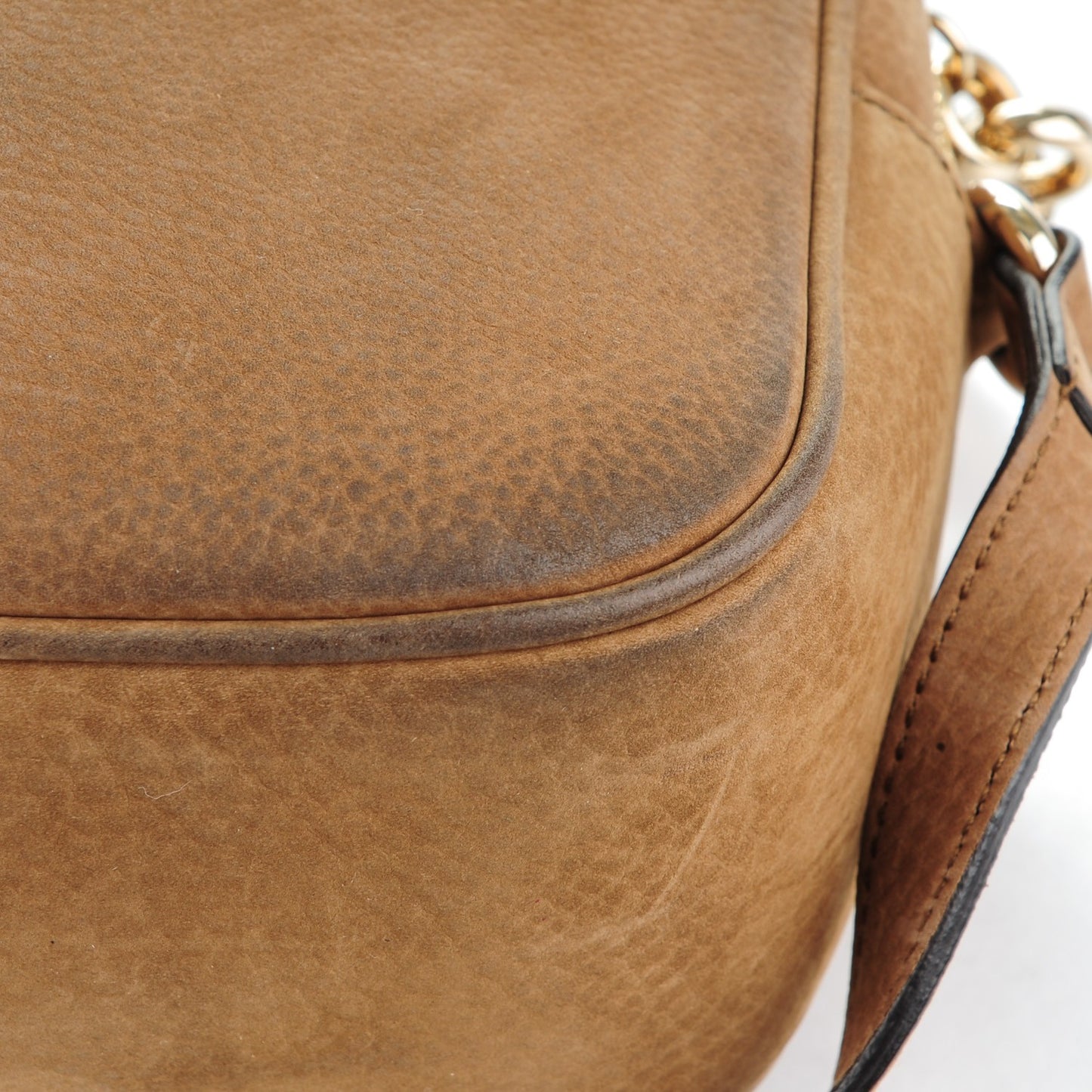 Vitello Range Small Soho Disco Bag New Fango