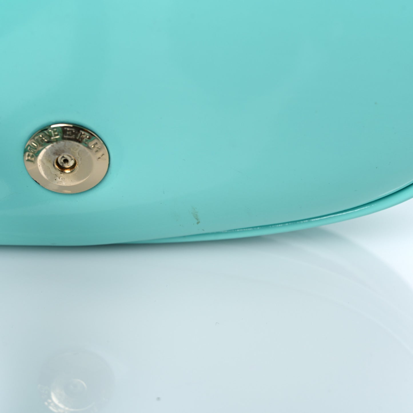 Patent Leather Leigh Small Crossbody Bag Opal