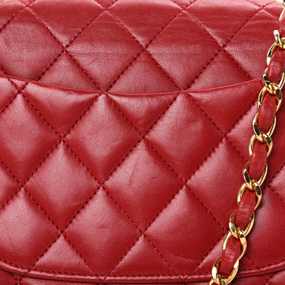 Chanel Lambskin Quilted Mini Square Flap Red 11 of 16