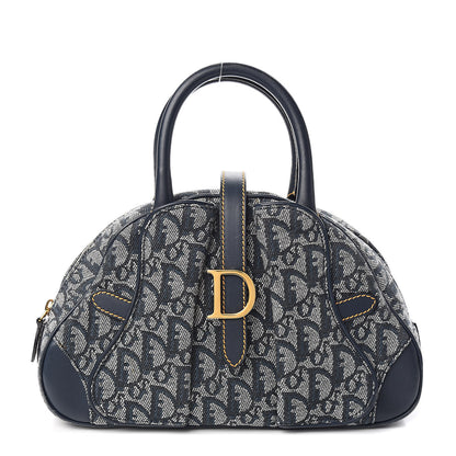Christian Dior Monogram Mini Saddle Bowler 1 of 12