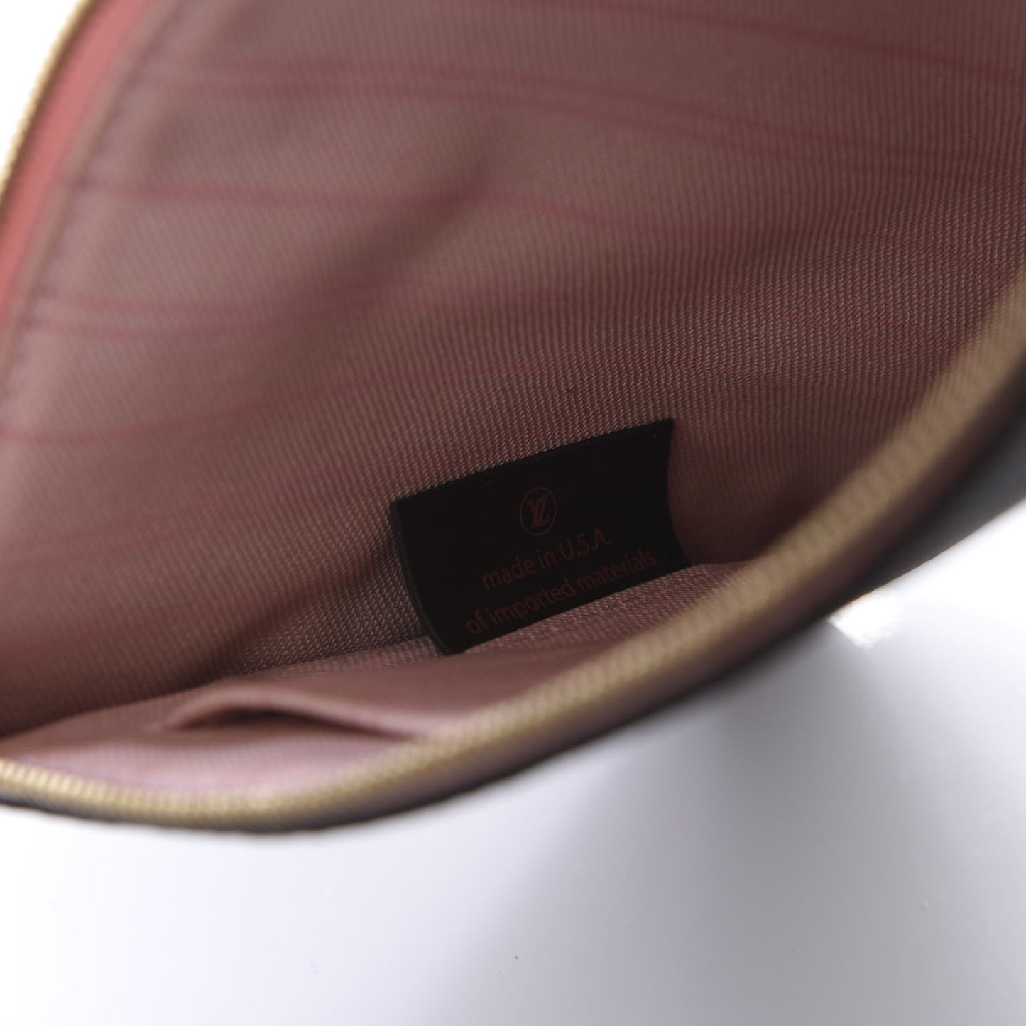 Damier Ebene Neverfull MM GM Pochette Rose Ballerine