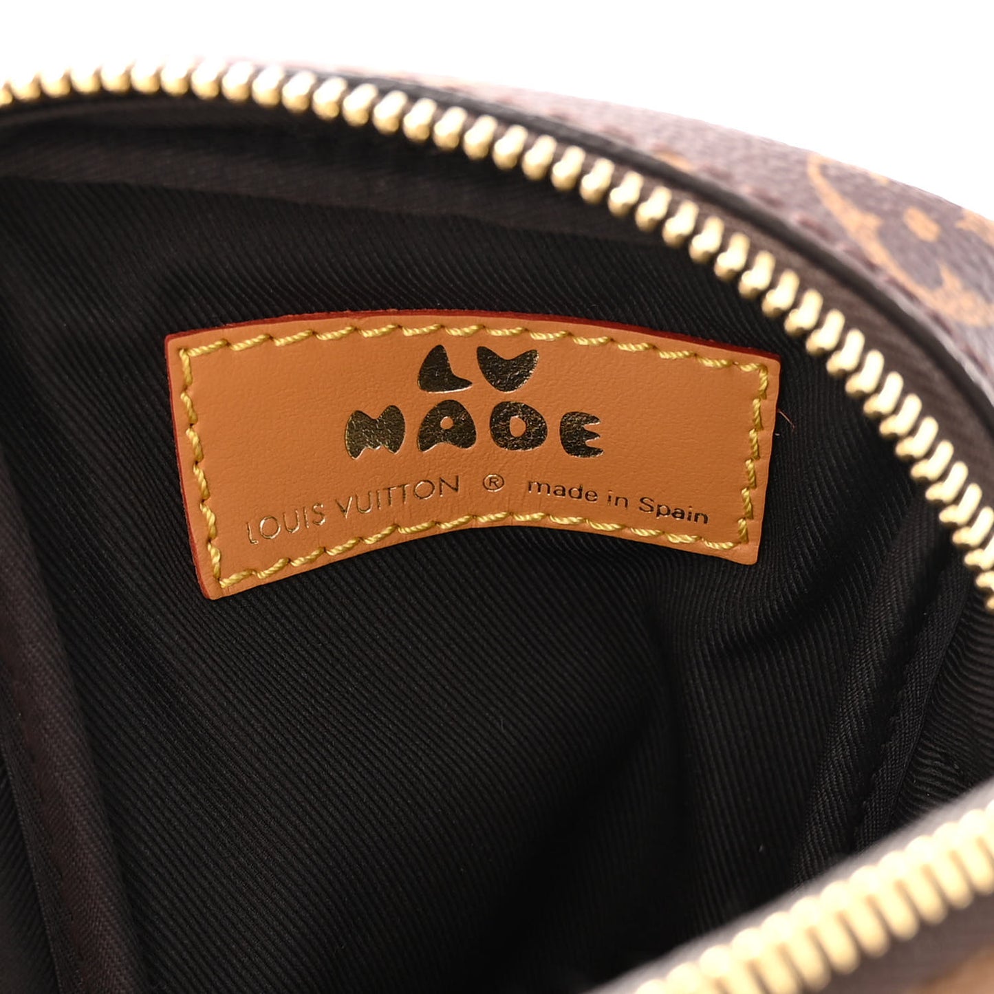 X NIGO Reverse Monogram Flat Double Phone Pouch