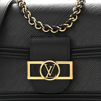 Louis Vuitton Epi Mini Dauphine Black 7 of 9