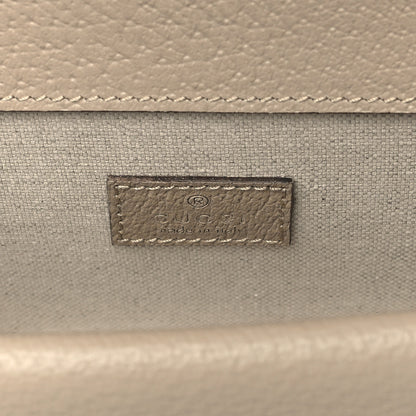 Gucci GG Supreme Monogram Textured Dollar Calfskin Small Rectangular Dionysus Shoulder Bag Beige Mystic White Oatmeal 6 of 10