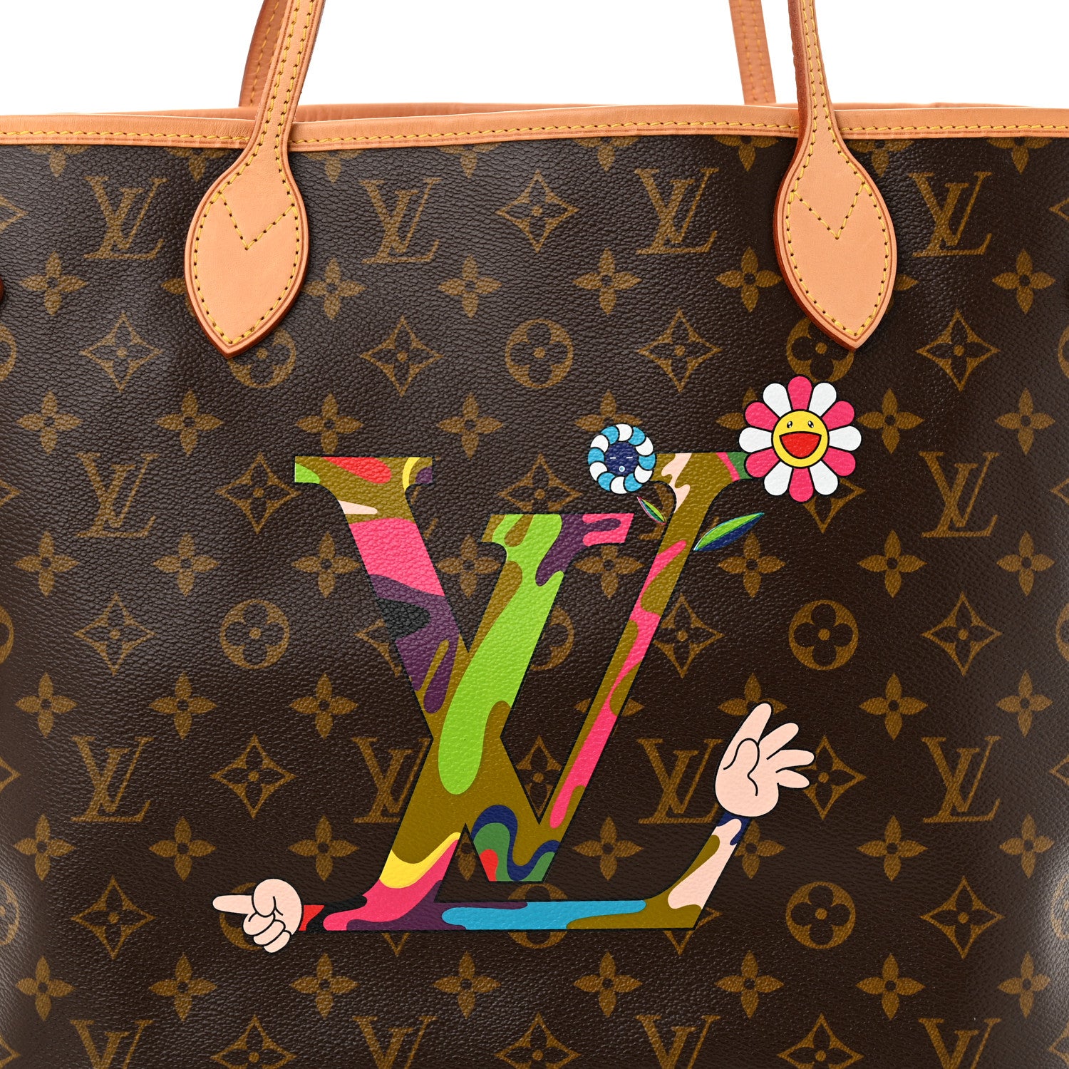 Louis Vuitton Monogram MOCA Neverfull MM 8 of 10