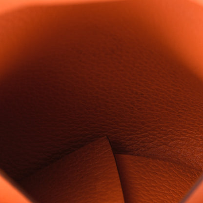 Hermes Evercolor Bastia Coin Purse Orange 5 of 6