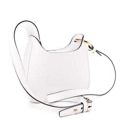 Versace Calfskin La Medusa Small Hobo Crossbody Optical White 3 of 10