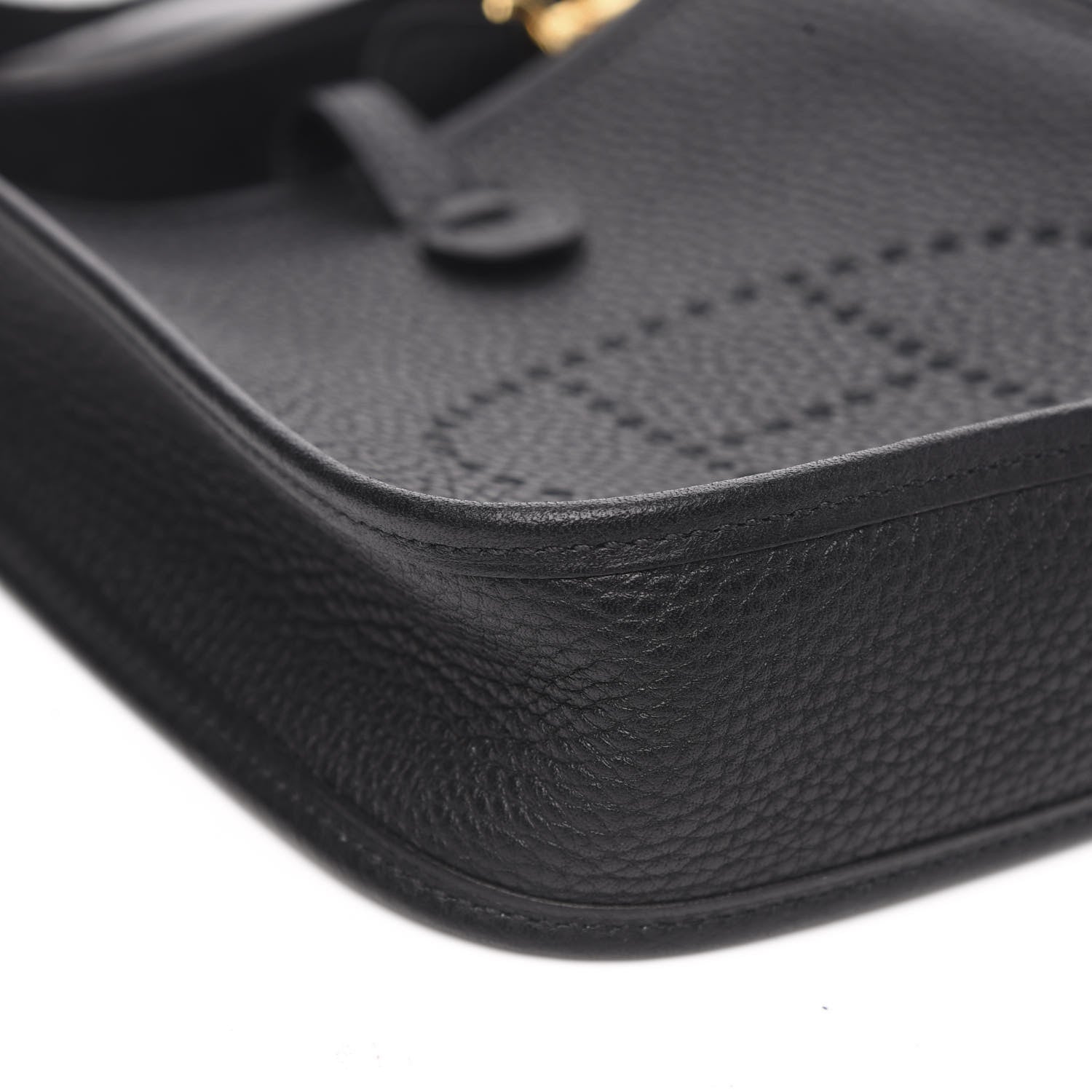 Hermes Taurillon Clemence Evelyne TPM Black 8 of 10