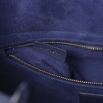 Christian Dior Ultra Matte Calfskin Cannage Large Lady Dior Blue 9 of 12