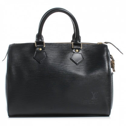 Louis Vuitton Epi Speedy 25 Black 1 of 7