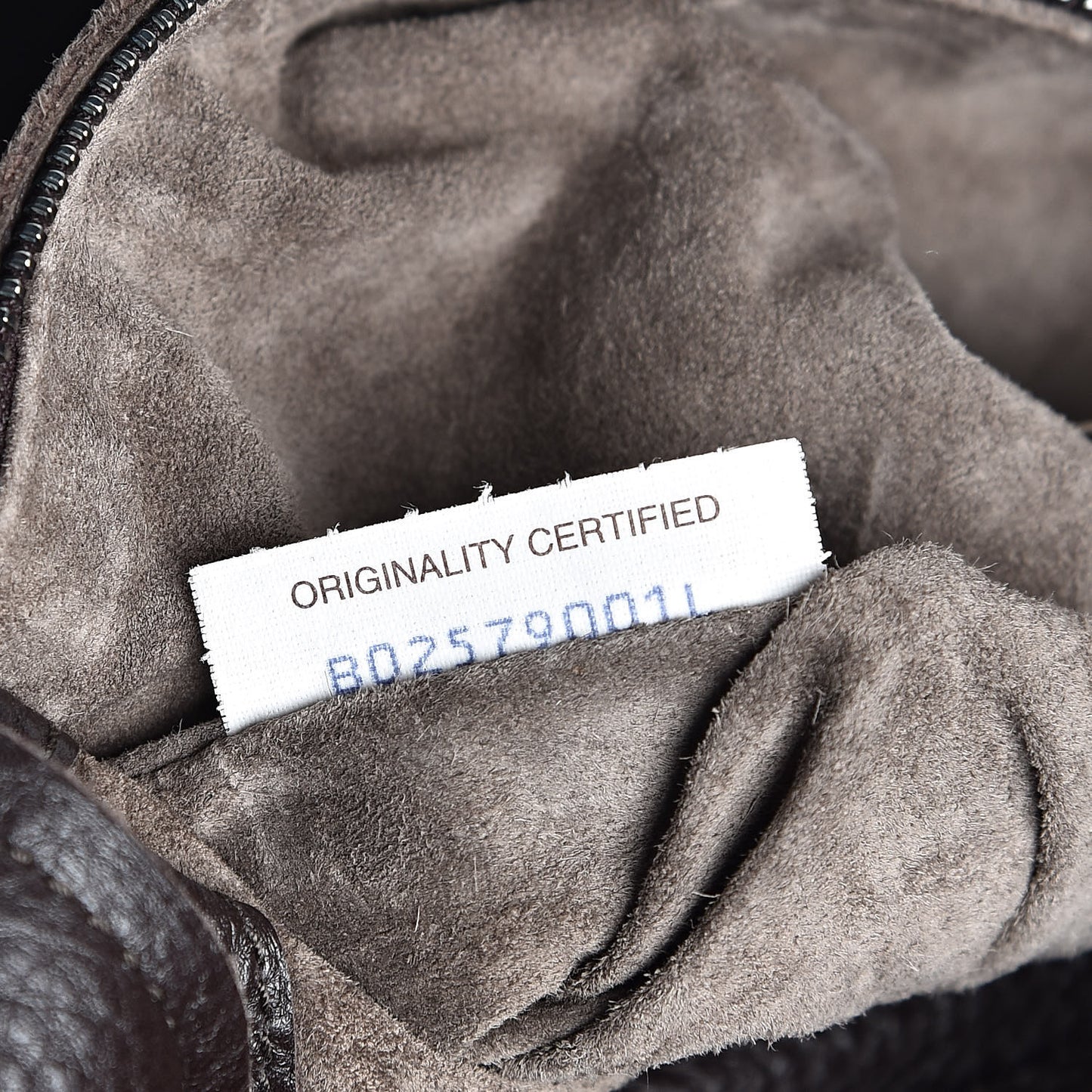 Cervo Deerskin Large Hobo Ebano