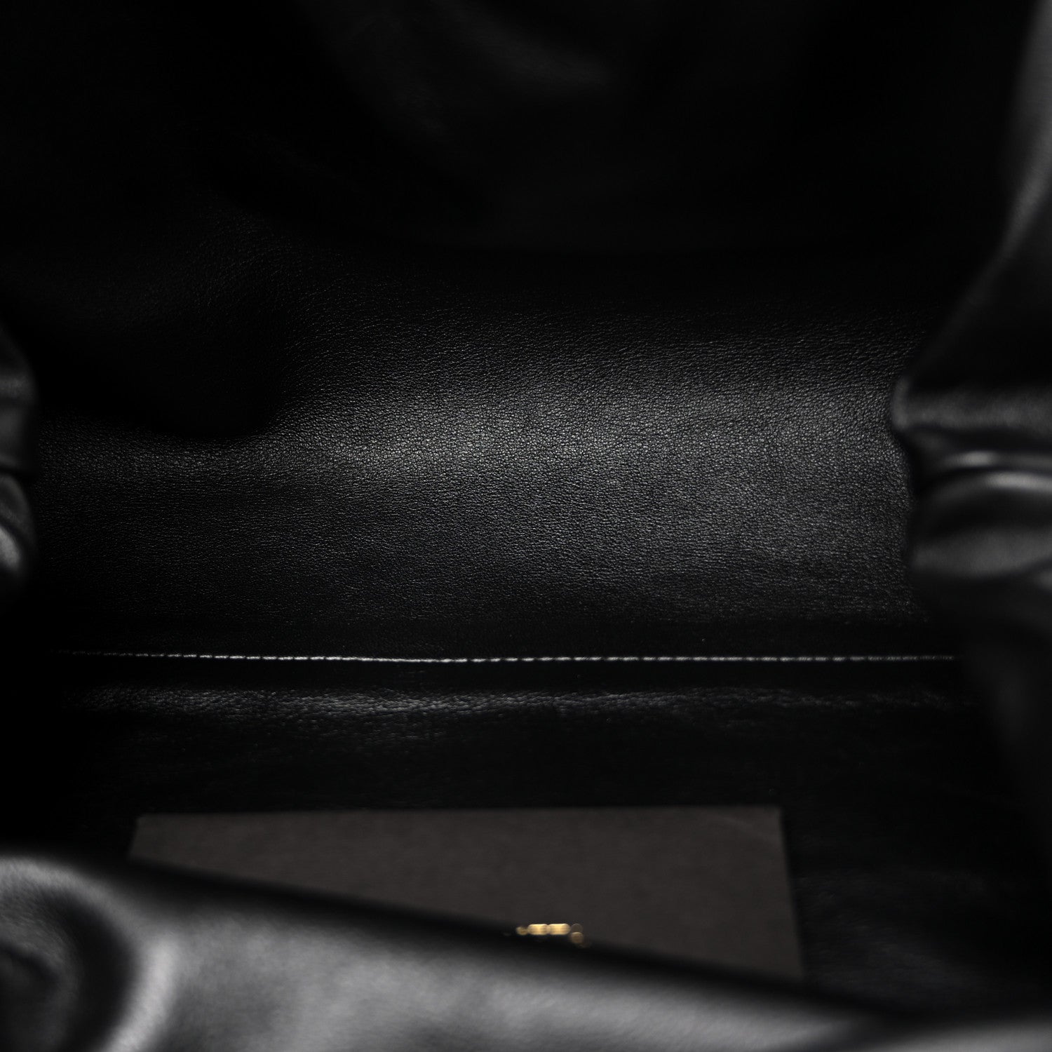 Bottega Veneta Smooth Butter Calf The Pouch Oversized Clutch Black 5 of 10