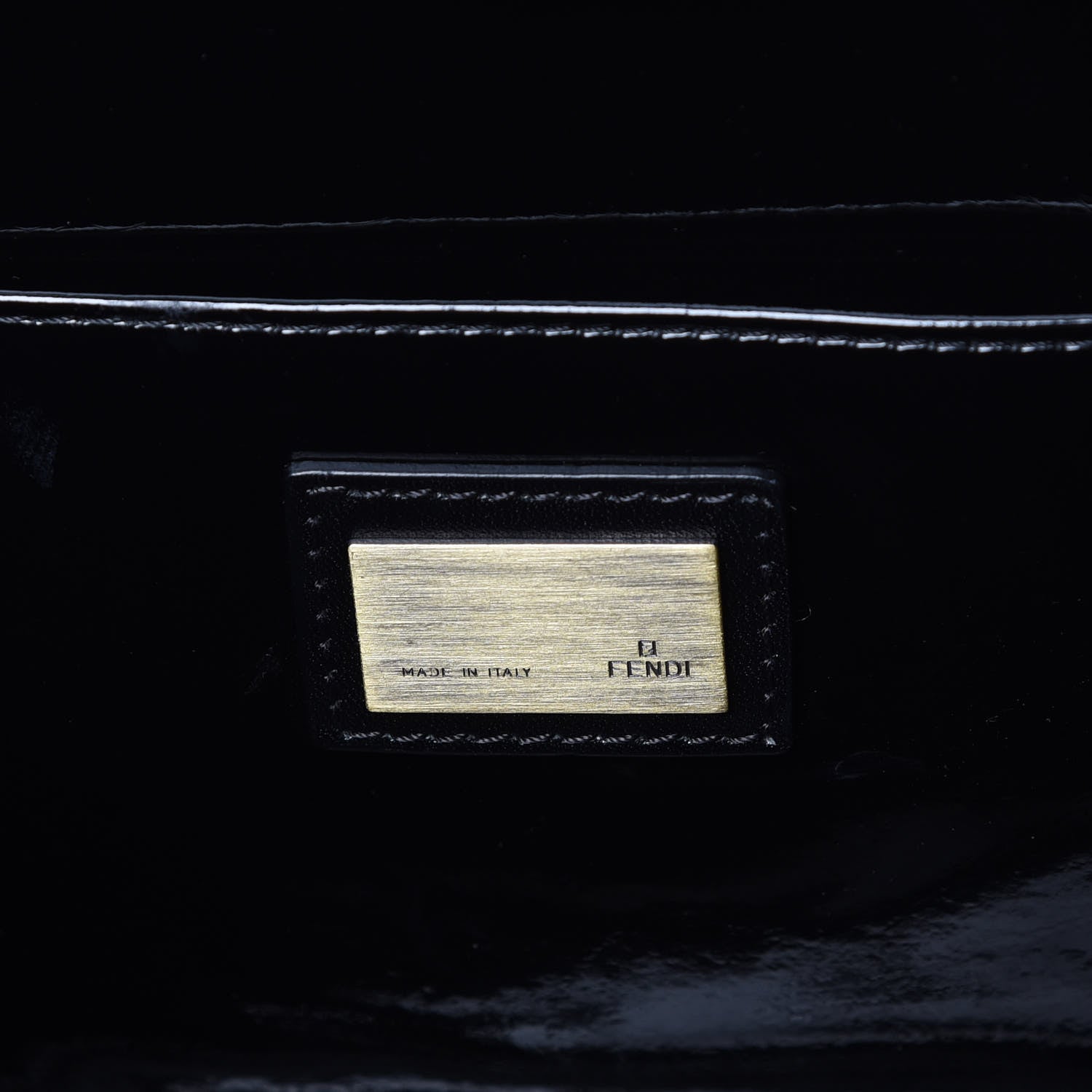 Fendi Zucca Spalmati Graffiti Print Tote Tobacco Gold 8 of 10