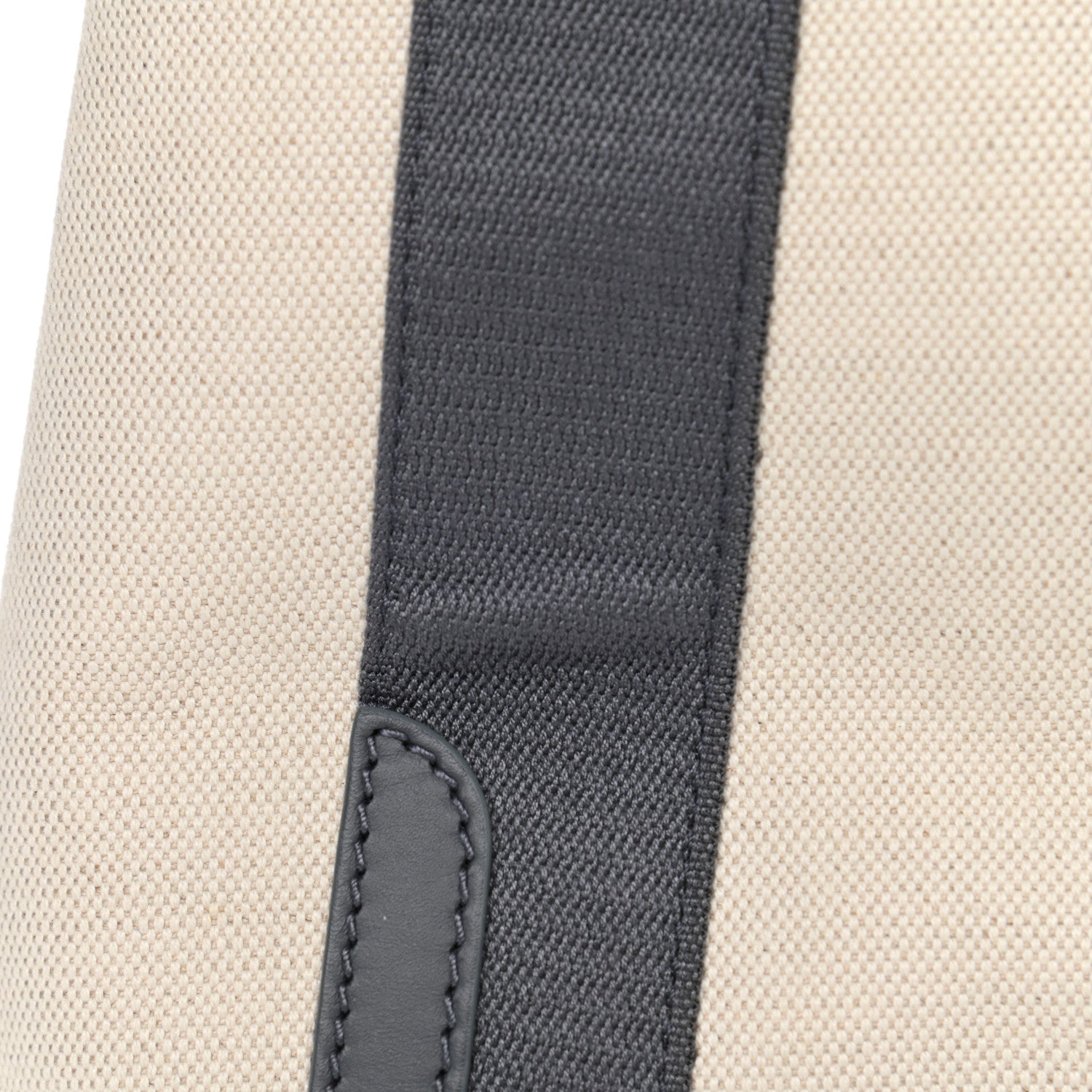 Balenciaga Cotton Canvas Satin Calfskin S Navy Cabas Natural Grey 11 of 12