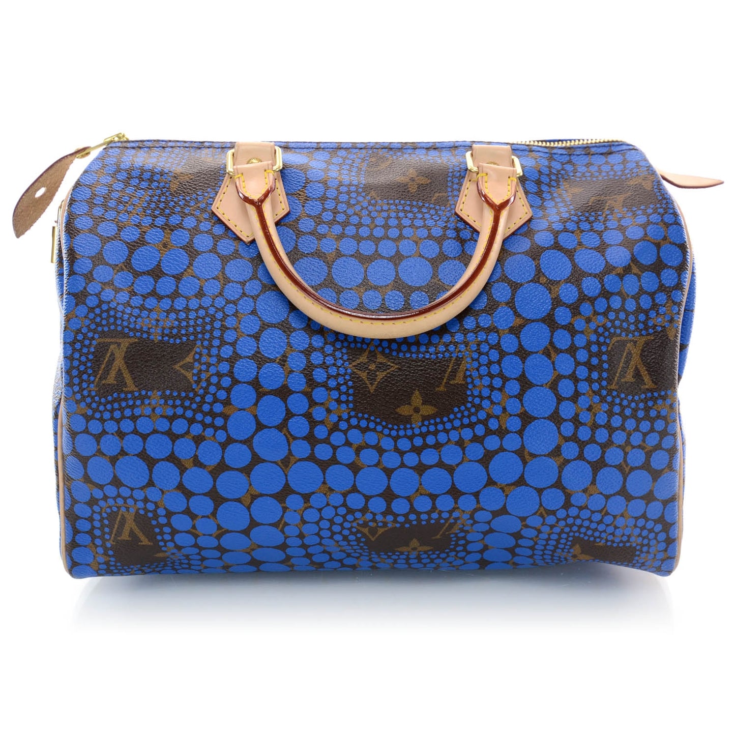 Monogram Kusama Town Speedy 30 Blue