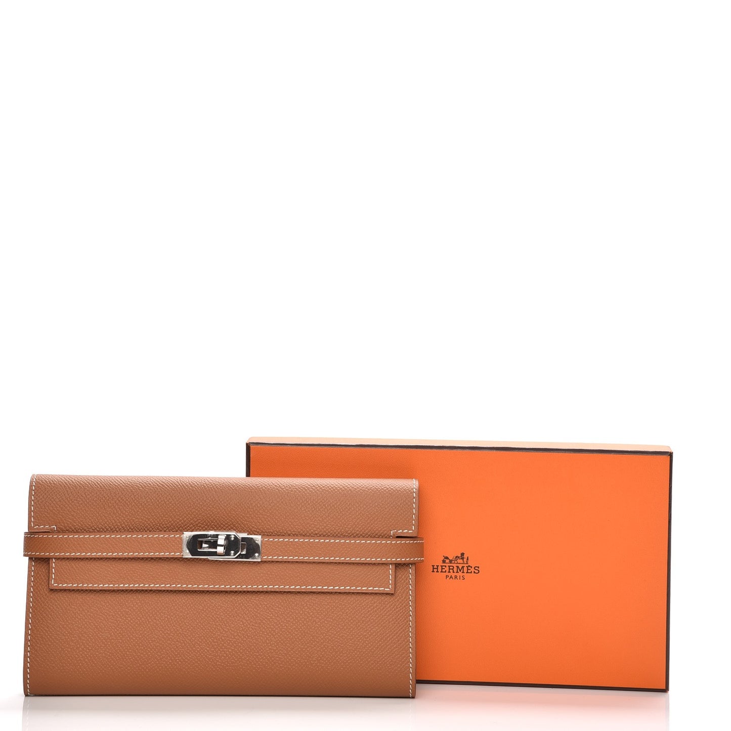 Epsom Kelly Longue Wallet Gold