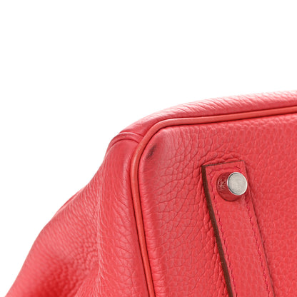 Hermes Taurillon Clemence Birkin 35 Rose Jaipur 8 of 23
