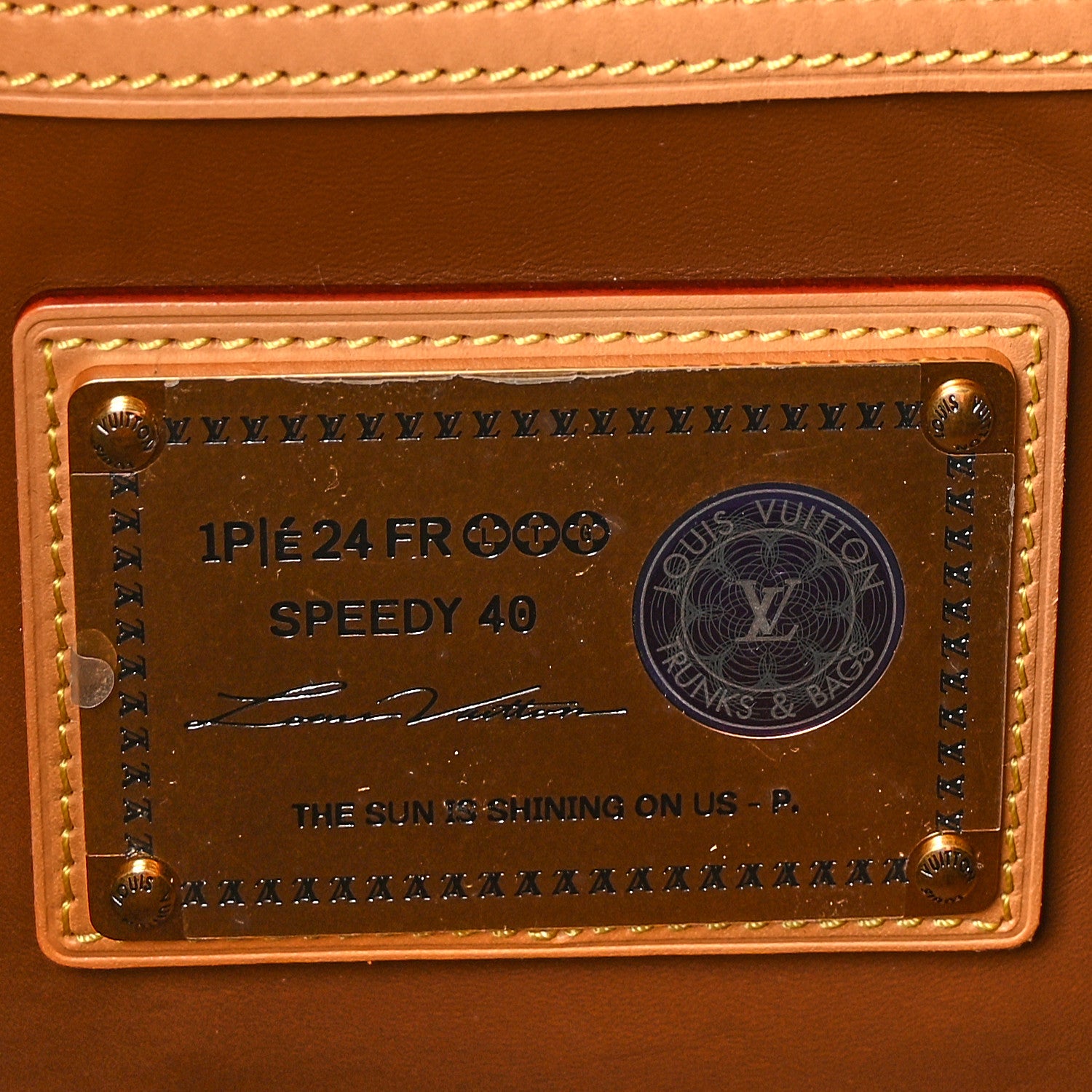 Louis Vuitton Calfskin Monogram Speedy P9 Bandouliere 40 Jaune Mat 6 of 12