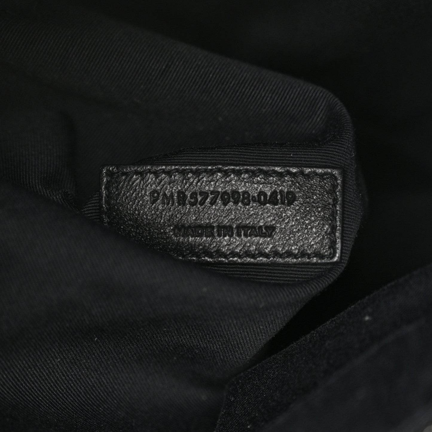 Crinkled Calfskin Matelasse Monogram Large Niki Shopper Tote Black