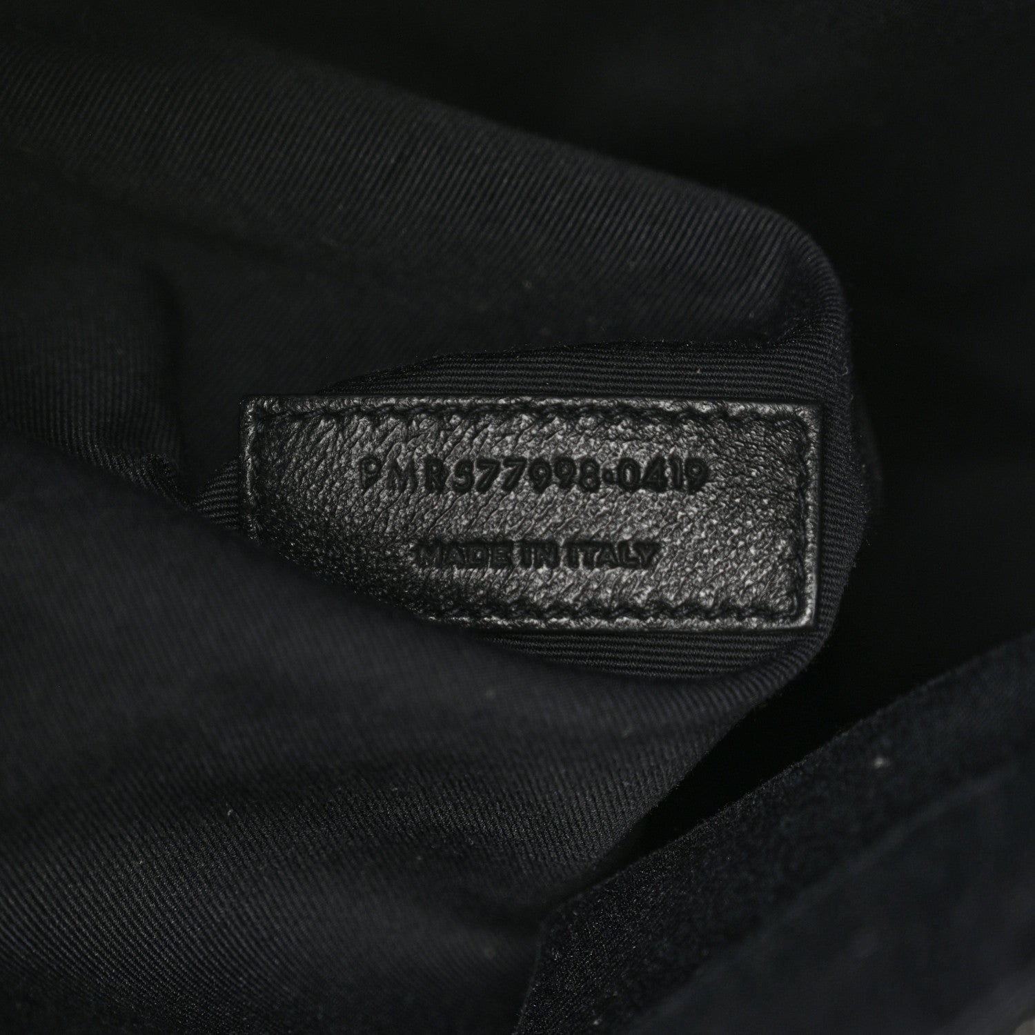 Saint Laurent Crinkled Calfskin Matelasse Monogram Large Niki Shopper Tote Black 6 of 10