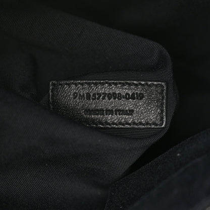 Saint Laurent Crinkled Calfskin Matelasse Monogram Large Niki Shopper Tote Black 6 of 10
