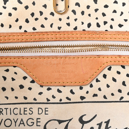 Louis Vuitton Monogram Kusama Waves Neverfull MM White 6 of 15