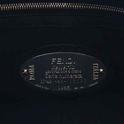 Fendi Cuoio Romano Selleria Tote Black 7 of 8