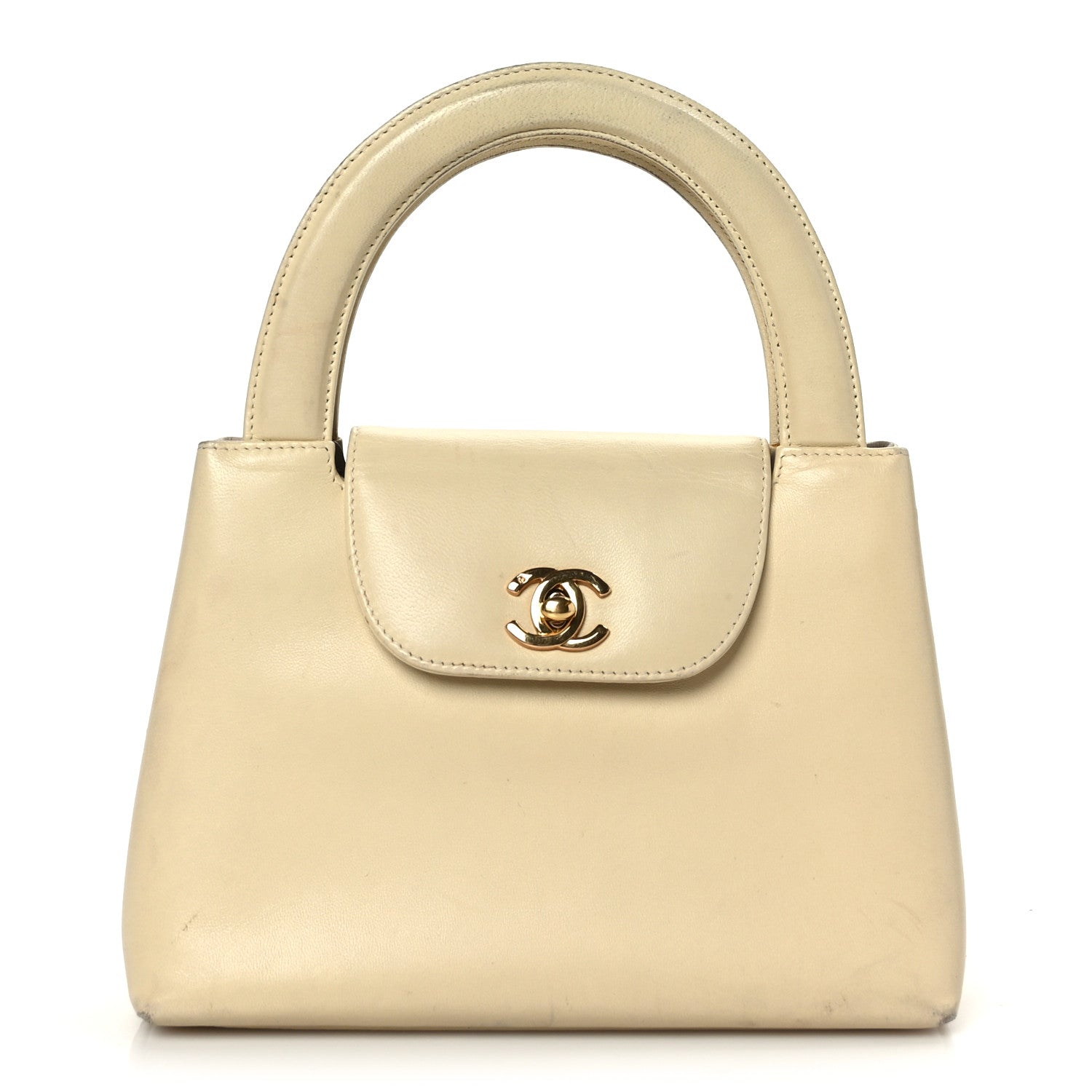 Chanel Lambskin Small Kelly Flap Bag Light Beige 1 of 13