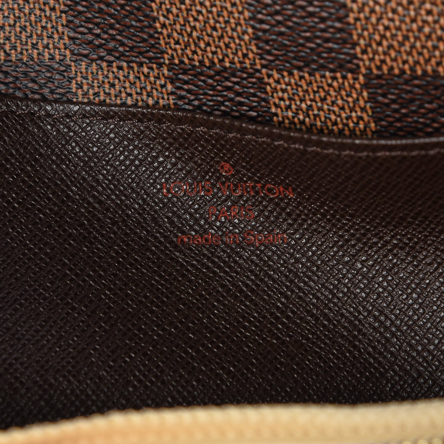 Damier Ebene Emilie Wallet