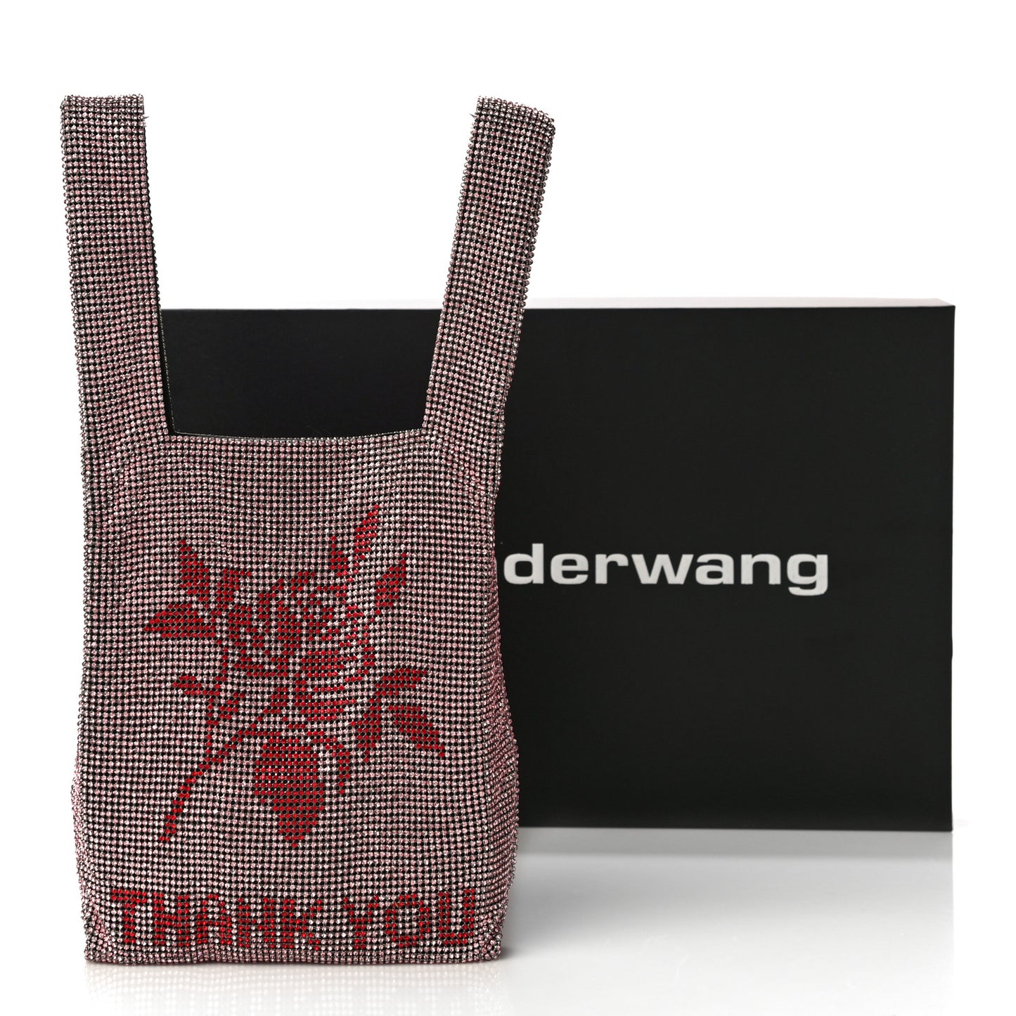 Crystal Mini Wanglock Shopper Red