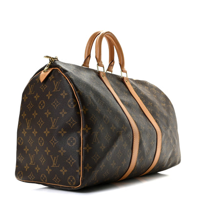 Louis Vuitton Monogram Keepall 45 3 of 11