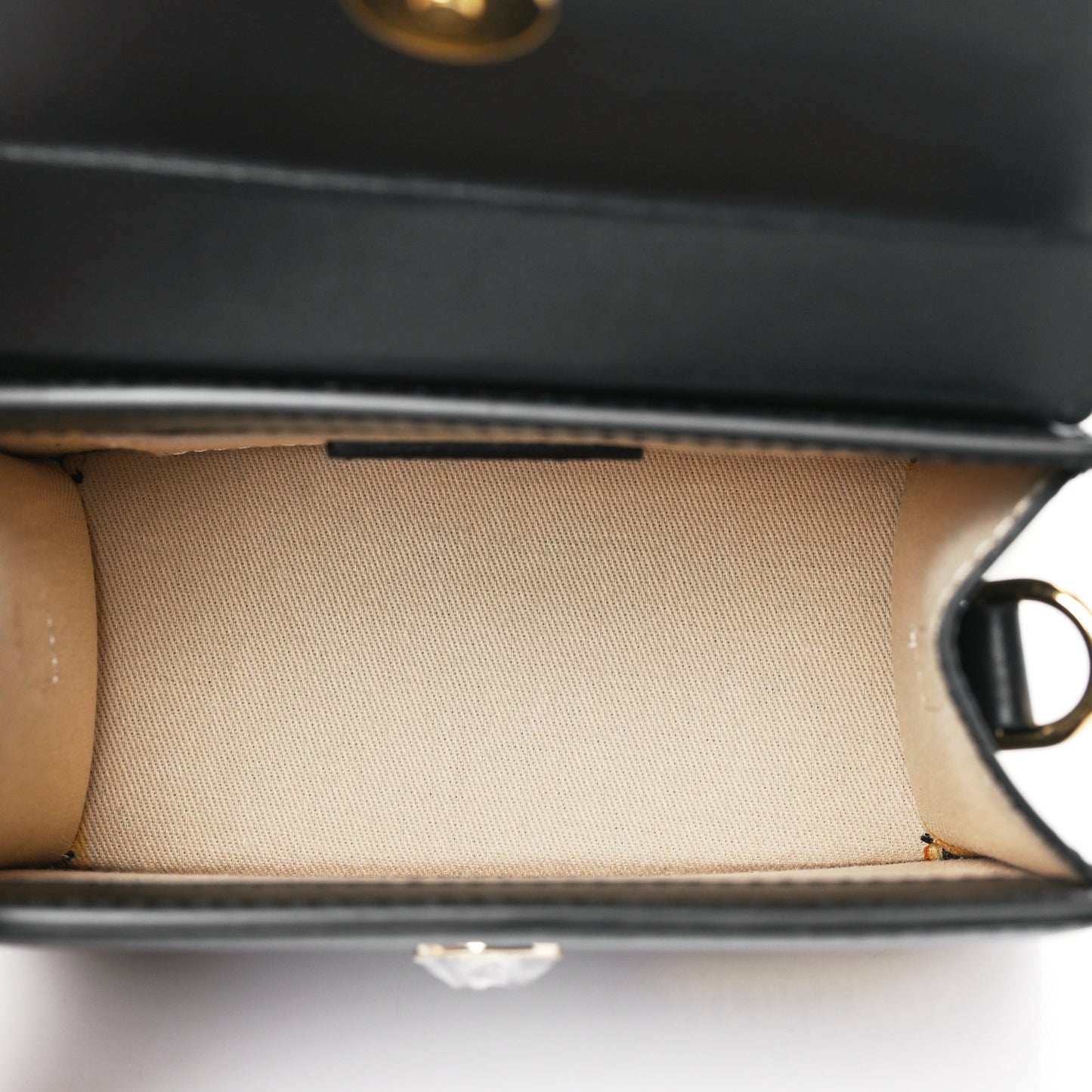 Smooth Calfskin Le Chiquito Moyen Black