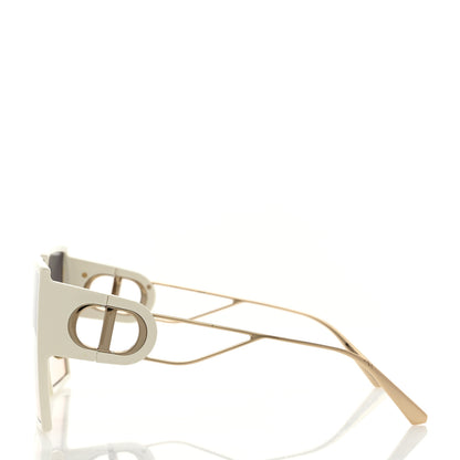 Christian Dior Square Mirrored 30 Montaigne Sunglasses White 3 of 8