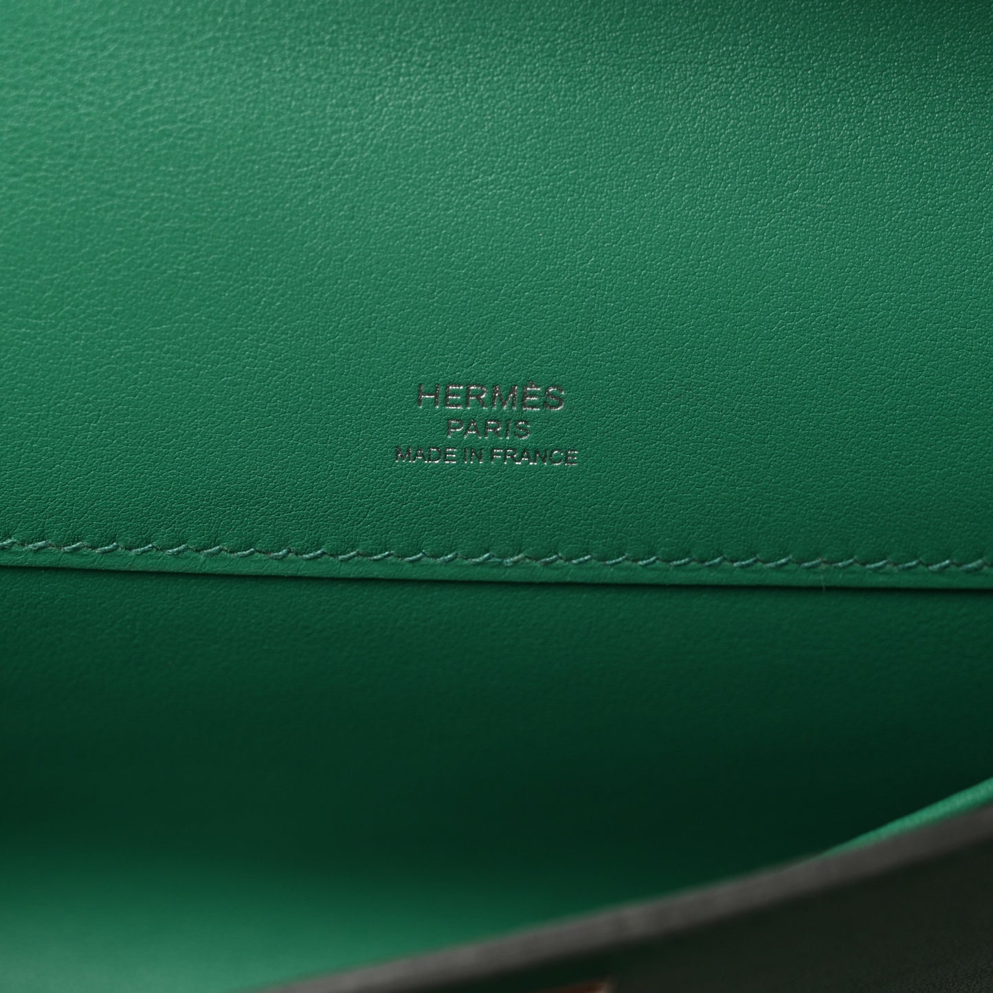 Swift Kelly Cut Clutch Pochette Vert Menthe