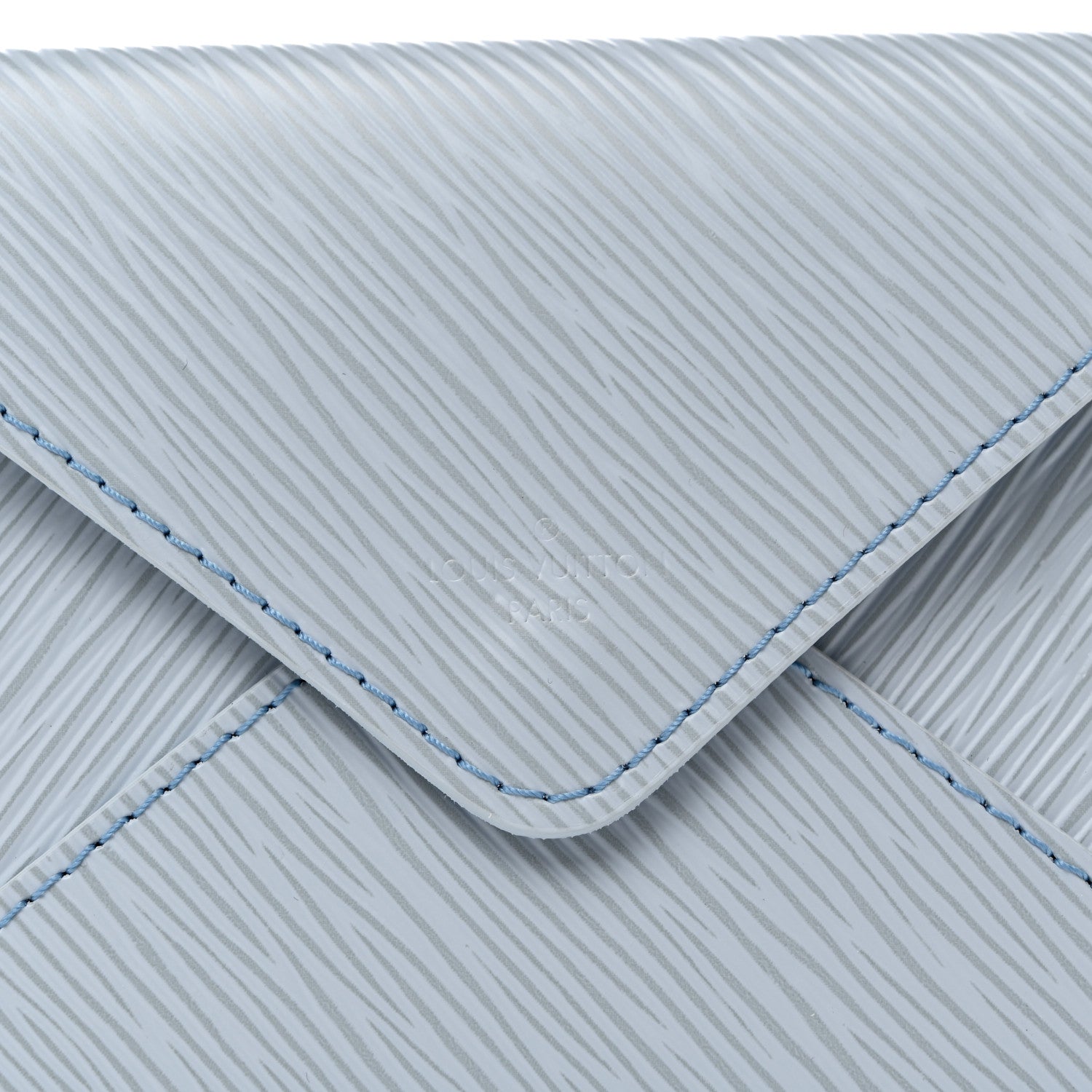 Louis Vuitton Epi Envelope Pouch Cloud Blue 6 of 6