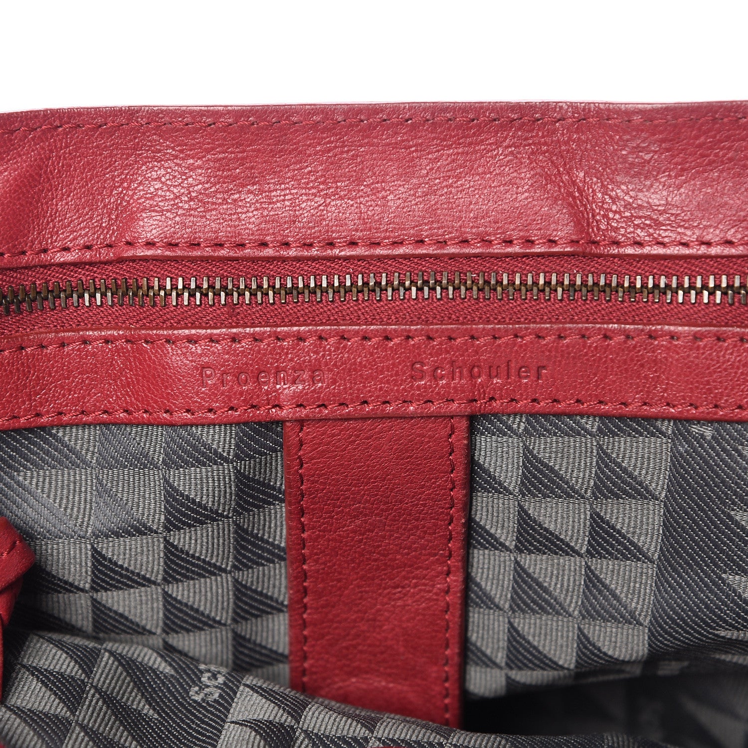 Proenza Schouler Lambskin Medium PS1 Satchel Chianti 6 of 18