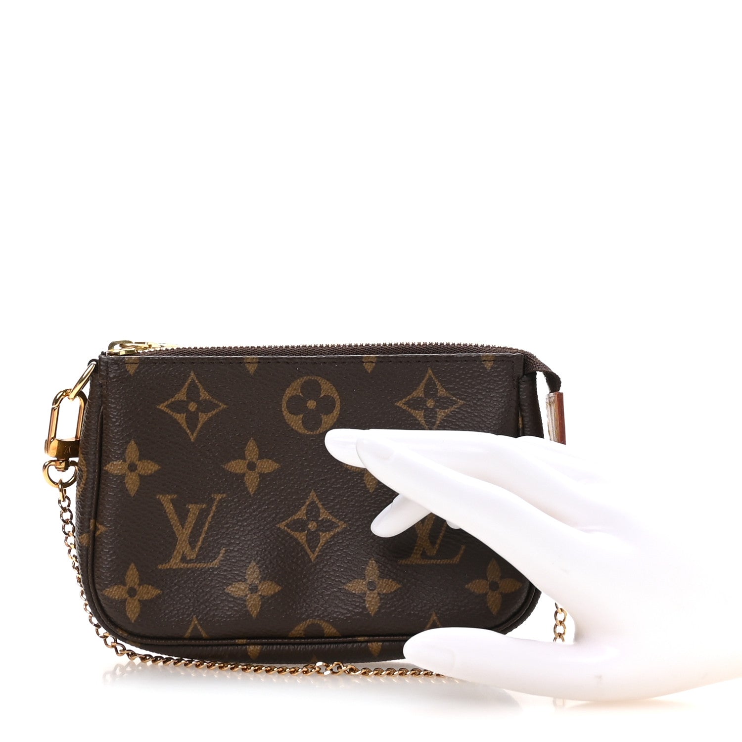 Louis Vuitton Monogram Mini Pochette Accessories 2 of 8