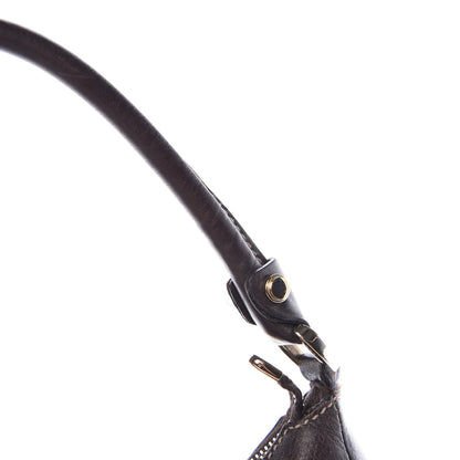 Gucci Monogram Large D Gold Hobo Dark Brown 22 of 23