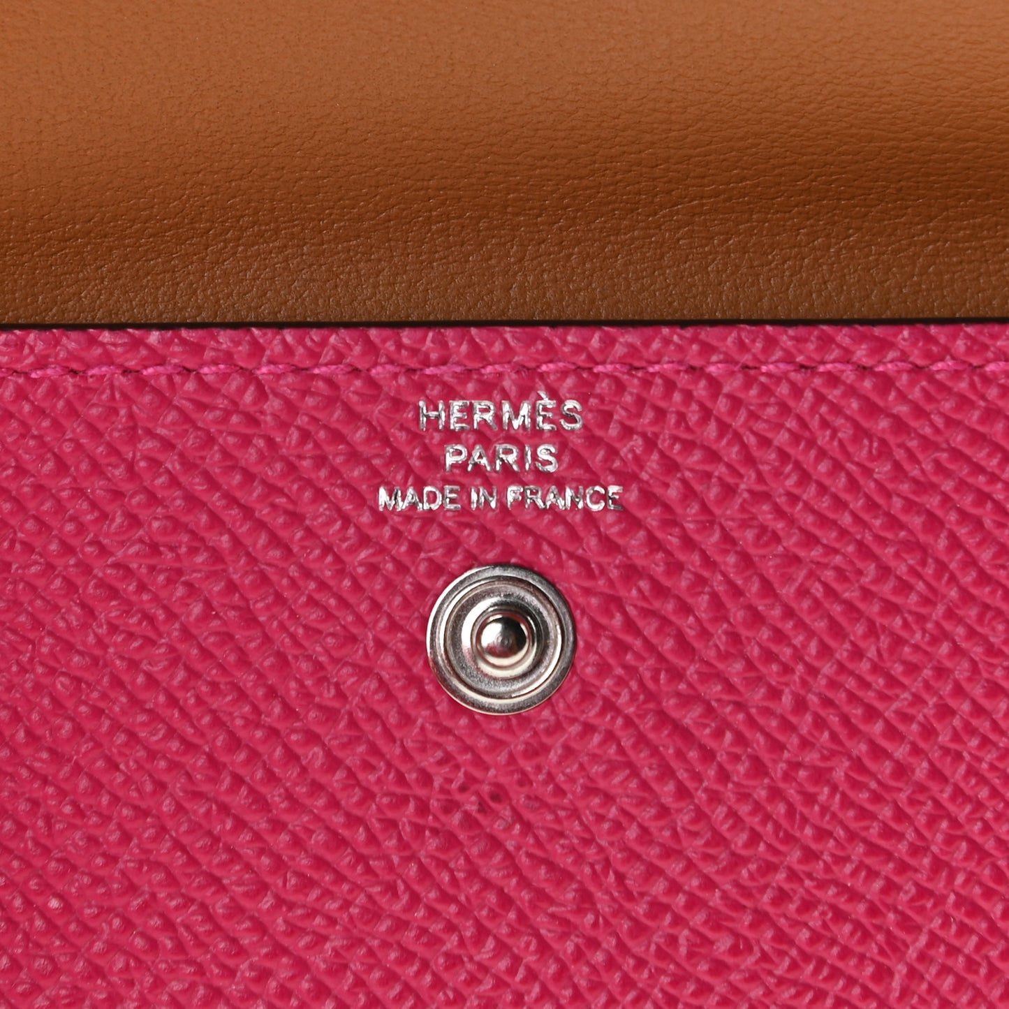 Epsom Kelly Pocket Belt Rose Mexico