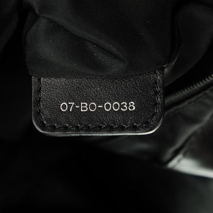 Christian Dior Satin Cannage Charming Hobo Black 7 of 8