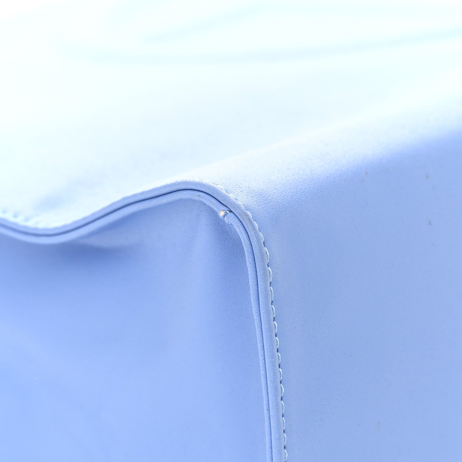 Telfar Vegan Leather Medium Shopping Bag Cerulean 9 of 14