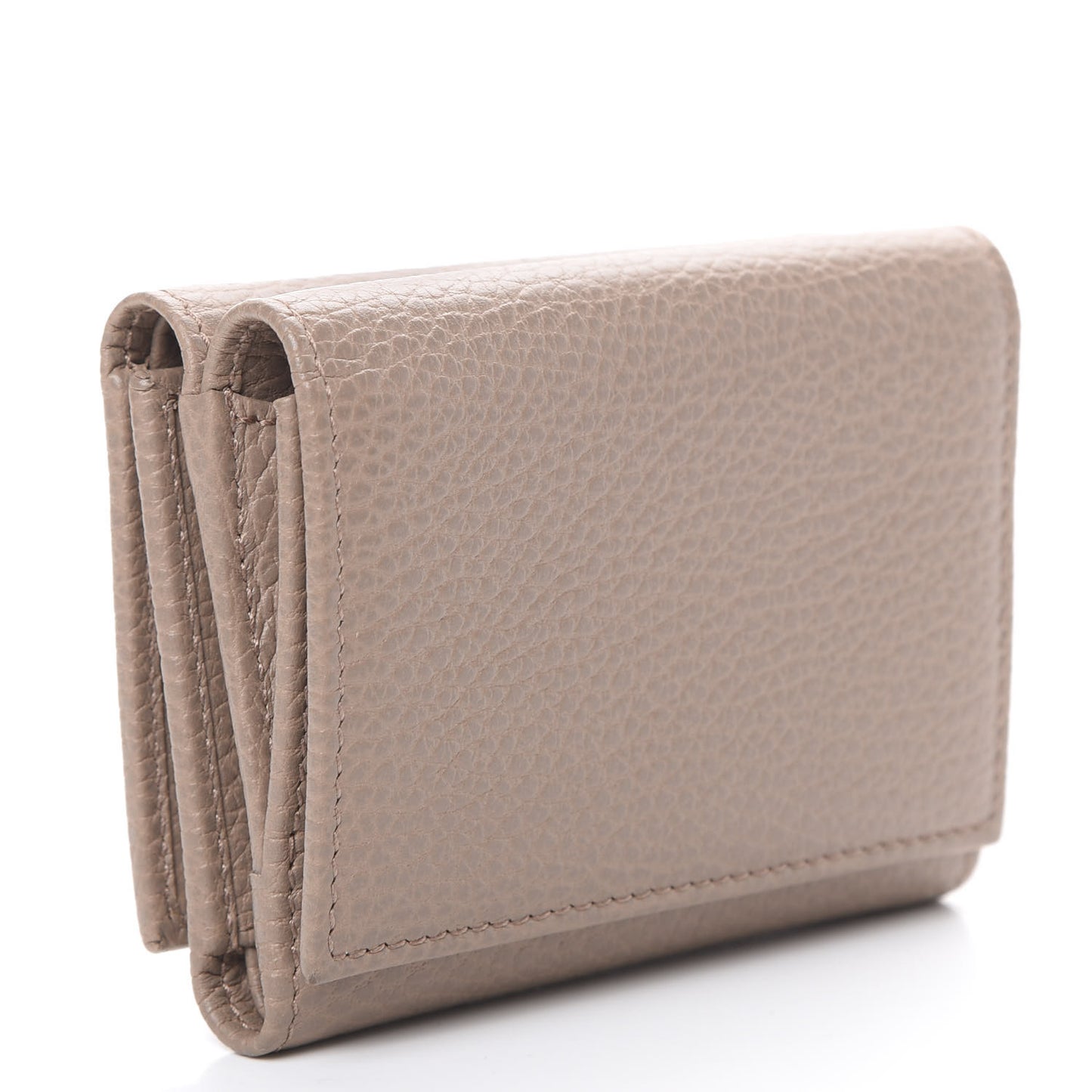 Dollar Calfskin GG Marmont Wallet Porcelain Rose