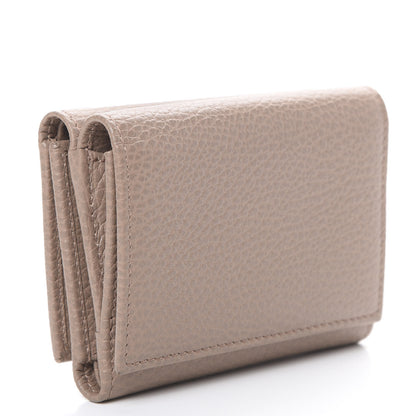 Gucci Dollar Calfskin GG Marmont Wallet Porcelain Rose 2 of 8