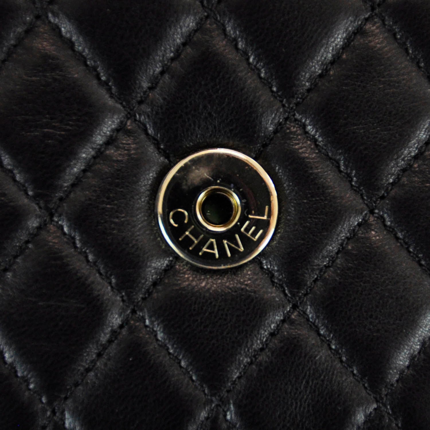 Chanel Lambskin Medium Westminster Pearl Flap Black 9 of 10